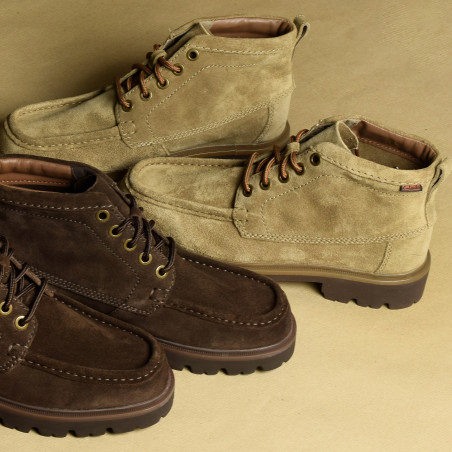 CLEYHILL HI Sand, Boots Clarks