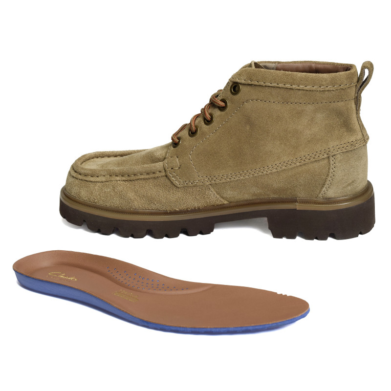 CLEYHILL HI Sand, Boots Clarks