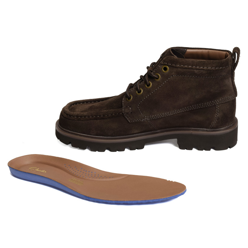 CLEYHILL HI Marron, Boots Clarks
