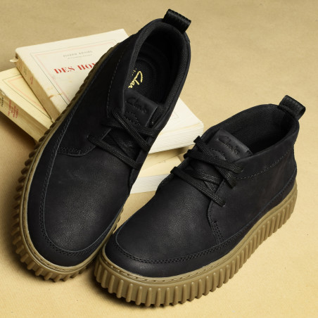 TORHILL LACE HI Noir, Boots Clarks
