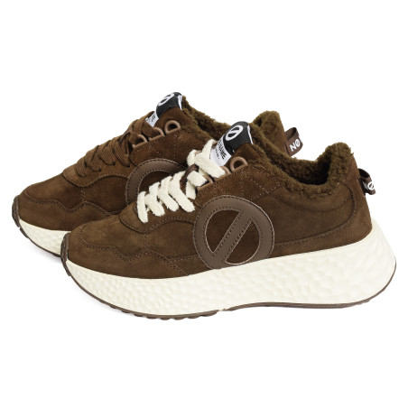 CARTER JOGGER Chocolat, Baskets Mode No Name