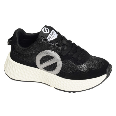 CARTER JOGGER Noir Brillant, Baskets Mode No Name