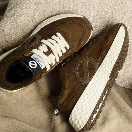 CARTER JOGGER Chocolat, Baskets Mode No Name