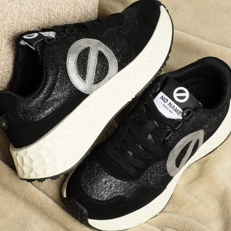 CARTER JOGGER Noir Brillant, Baskets Mode No Name