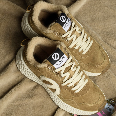 CARTER JOGGER Taupe, Baskets Mode No Name