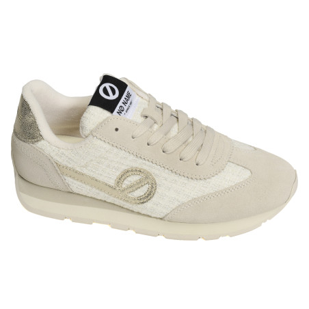CITY RUN JOGGER Ecru, Baskets Mode No Name