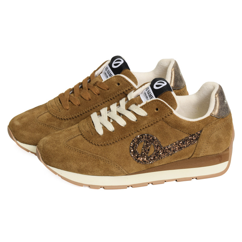CITY RUN JOGGER Camel Cuivre, Baskets Mode No Name
