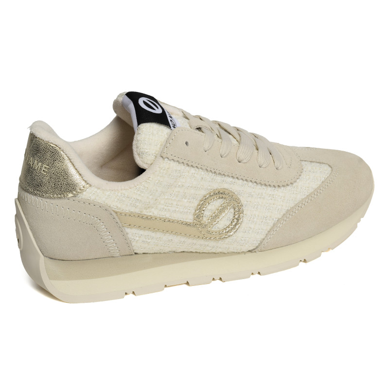 CITY RUN JOGGER Ecru, Baskets Mode No Name