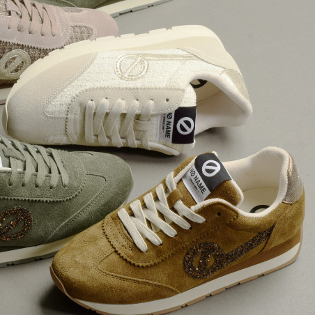 CITY RUN JOGGER Camel Cuivre, Baskets Mode No Name