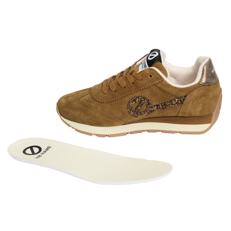 CITY RUN JOGGER Camel Cuivre, Baskets Mode No Name