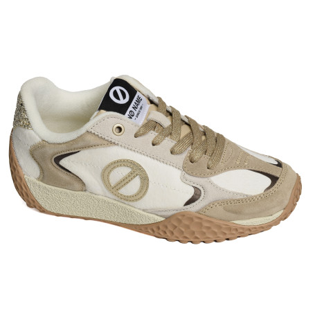 KATE SNEAKER Beige Or, Baskets Mode No Name