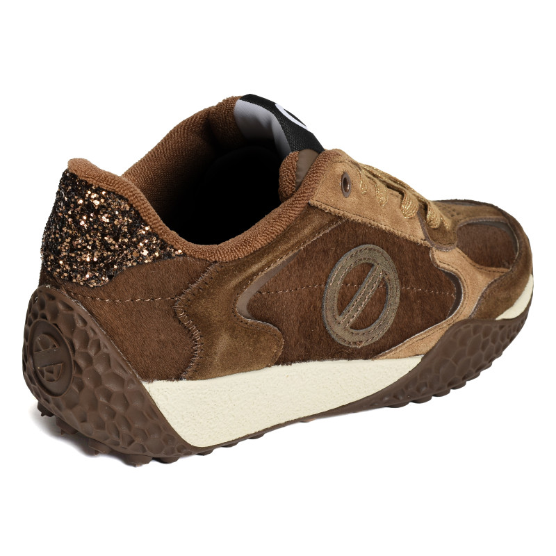 KATE SNEAKER Chocolat, Baskets Mode No Name