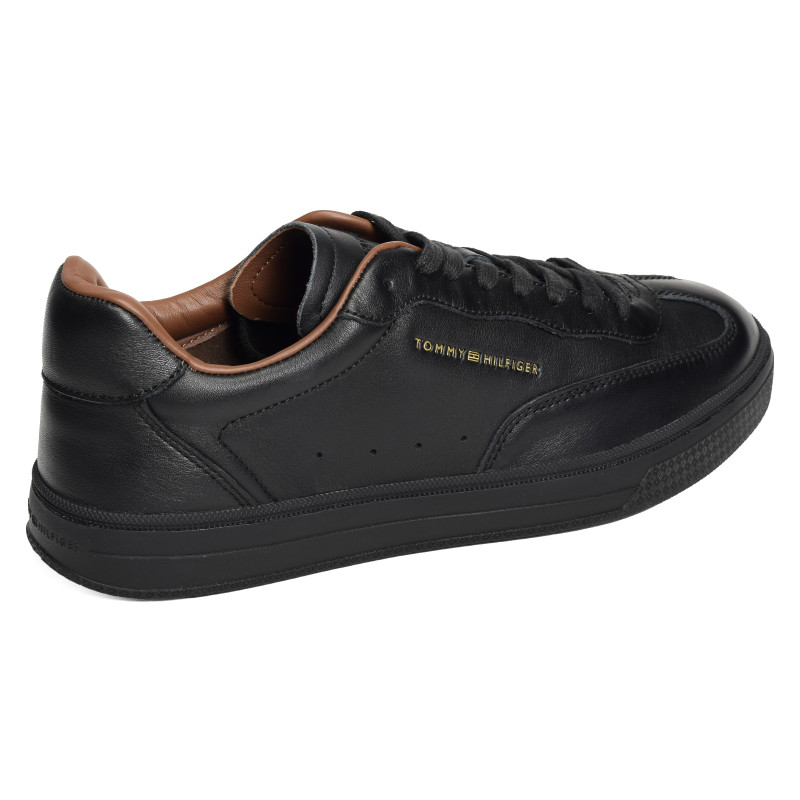 TH LO LUX LTH SNEAKER 5996 Noir Noir, Sneakers basses Tommy Hilfiger