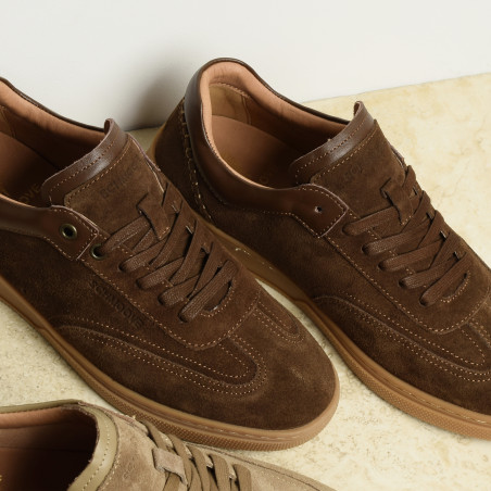 SAN MARINO Marron, Sneakers basses Schmoove