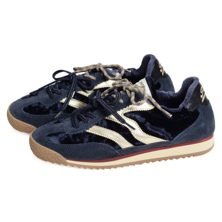 UTAH VELOUR Marine, Baskets Mode MRP Star
