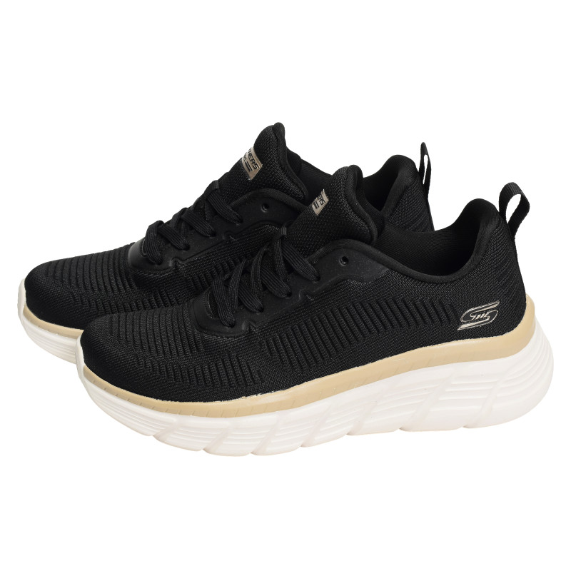 BOBS B FLEX HI Noir, Baskets running Skechers