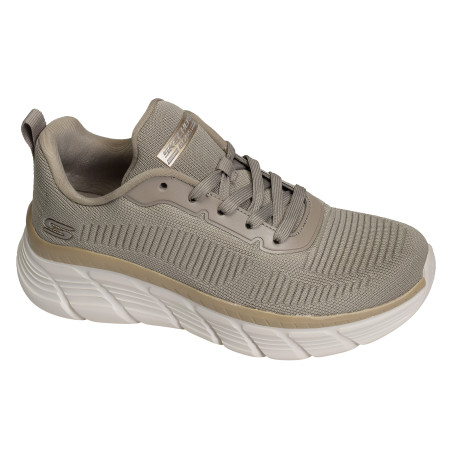BOBS B FLEX HI Taupe, Baskets running Skechers
