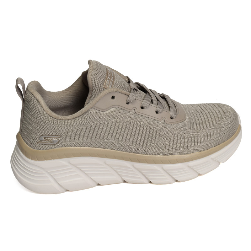 BOBS B FLEX HI Taupe, Baskets running Skechers
