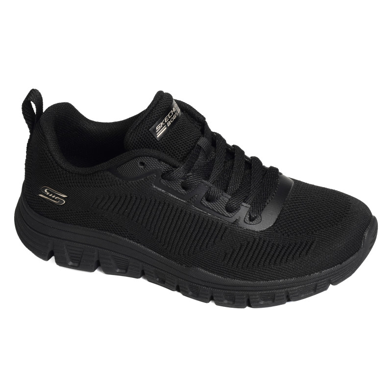 BOBS SQUAD B LITE Noir, Baskets running Skechers