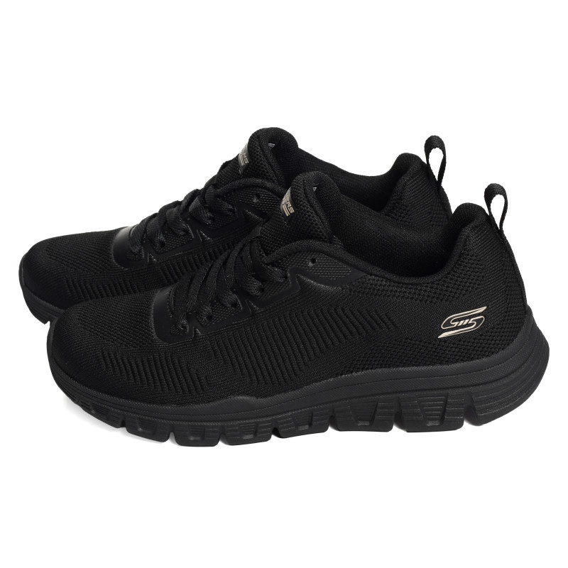 BOBS SQUAD B LITE Noir, Baskets running Skechers