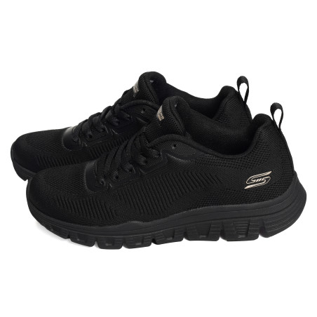 BOBS SQUAD B LITE Noir, Baskets running Skechers