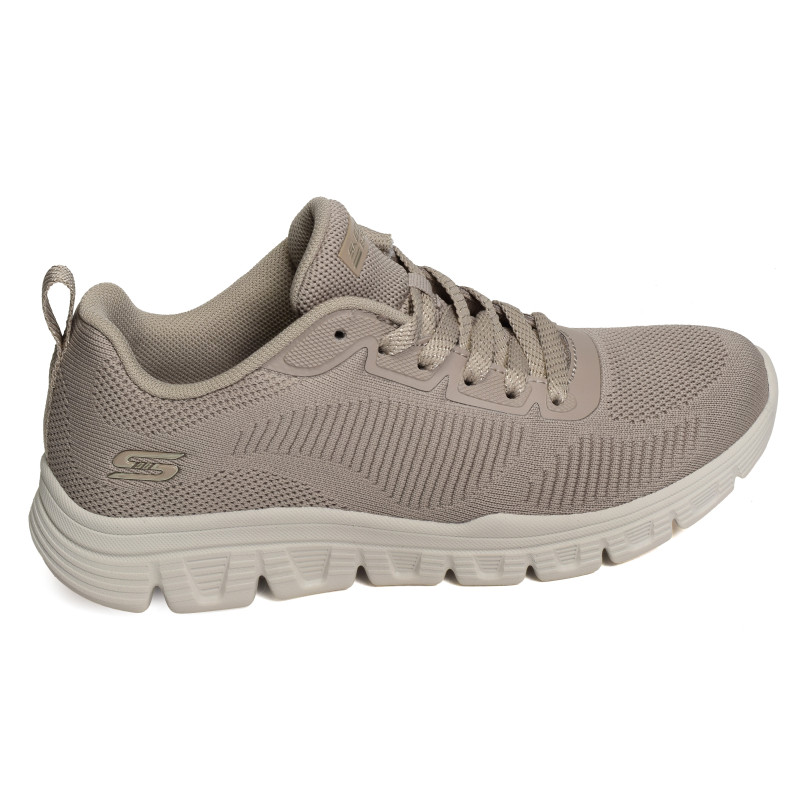 BOBS SQUAD B LITE Taupe, Baskets running Skechers