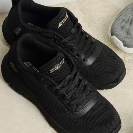 BOBS SQUAD B LITE Noir, Baskets running Skechers