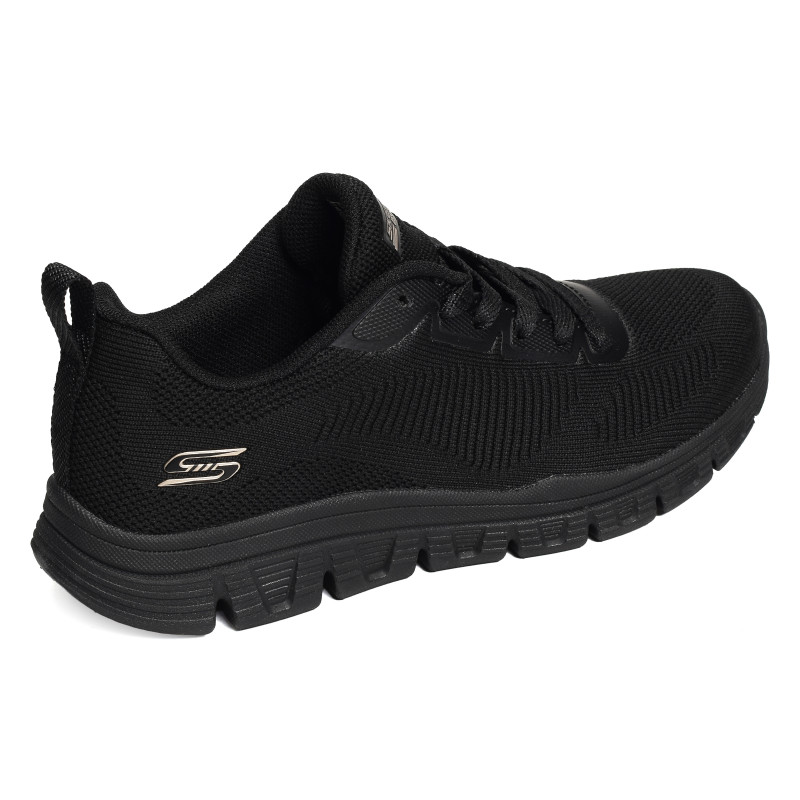 BOBS SQUAD B LITE Noir, Baskets running Skechers