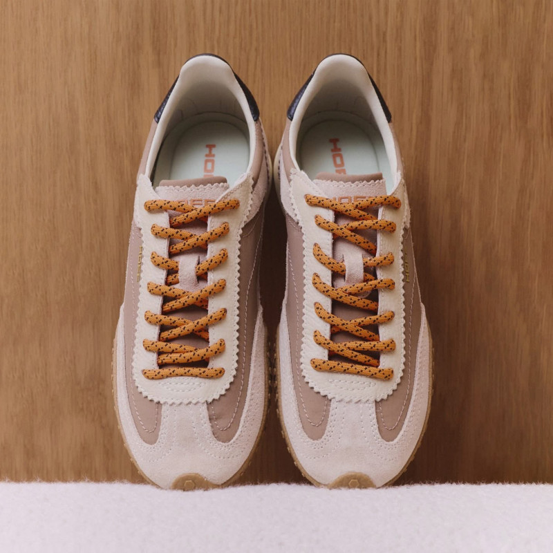 BRIDGE MKII Beige Taupe, Baskets Mode Hoff