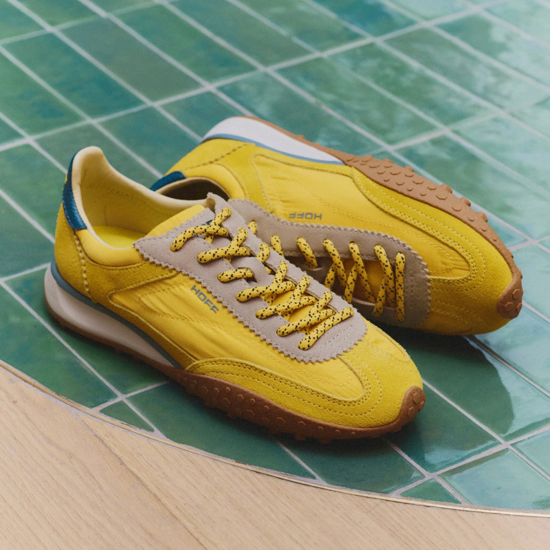 BRIDGE MKII Jaune, Baskets Mode Hoff