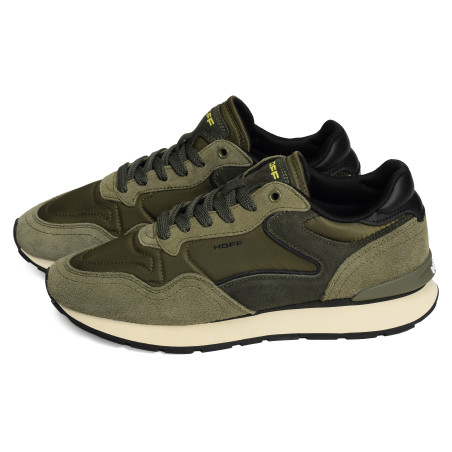 CITY Kaki Noir, Baskets running Hoff