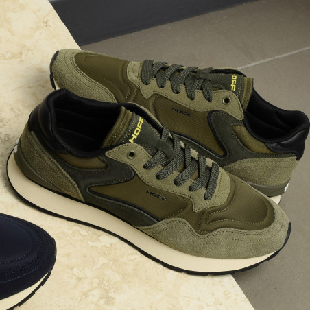 CITY Kaki Noir, Baskets running Hoff