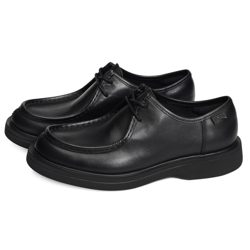 NORMAN K100999 Noir, Richelieus Camper