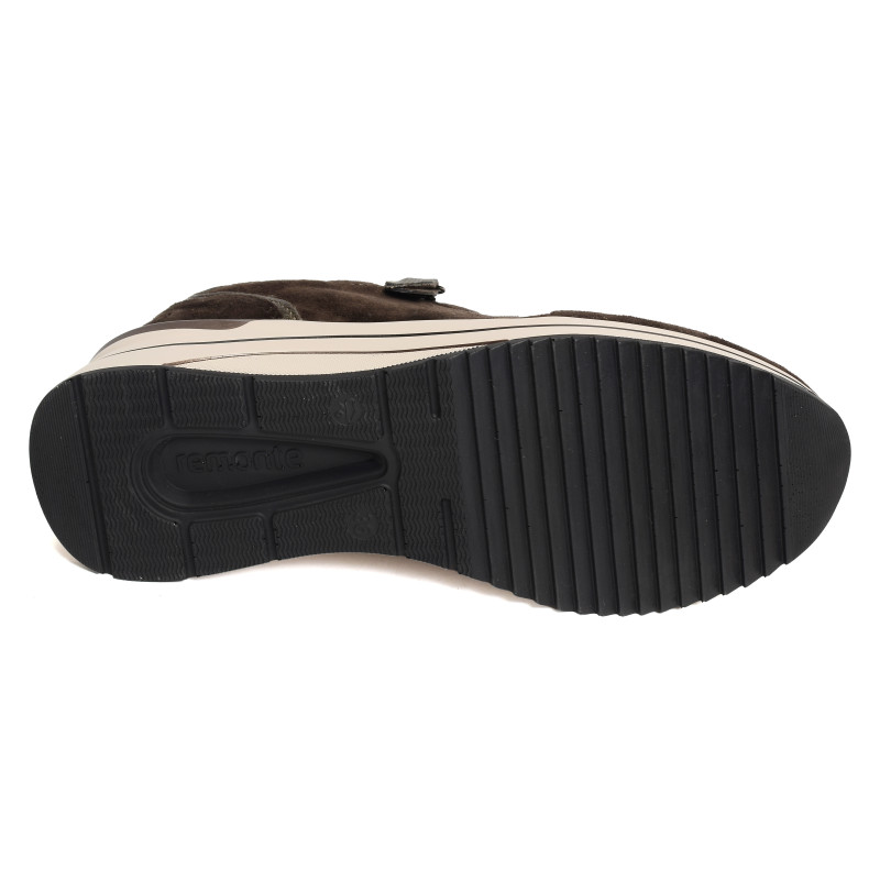 D0T03 Chocolat, Baskets running Remonte