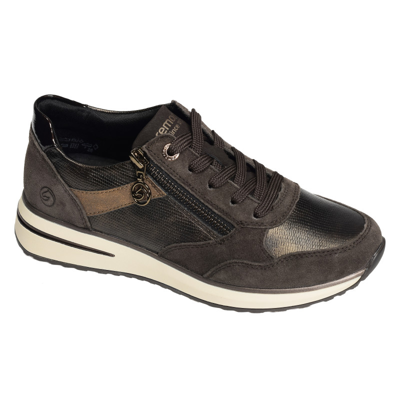 D1G08 Chocolat, Baskets running Remonte