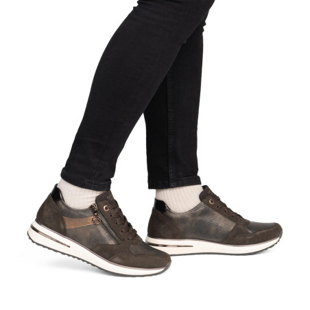 D1G08 Chocolat, Baskets running Remonte