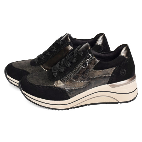 D0T23 Noir Bronze, Baskets running Remonte