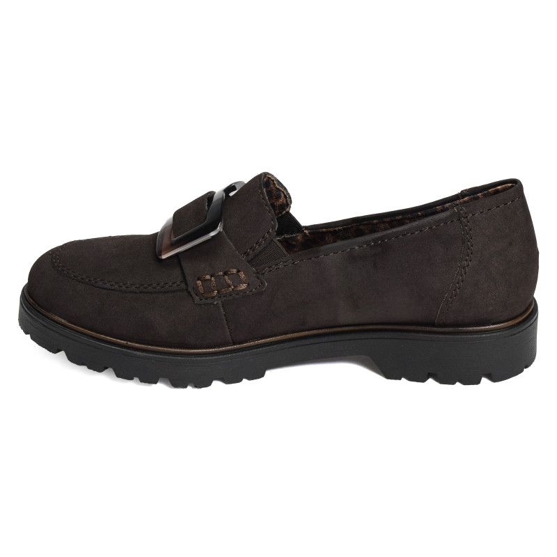45553 Chocolat, Mocassins Rieker