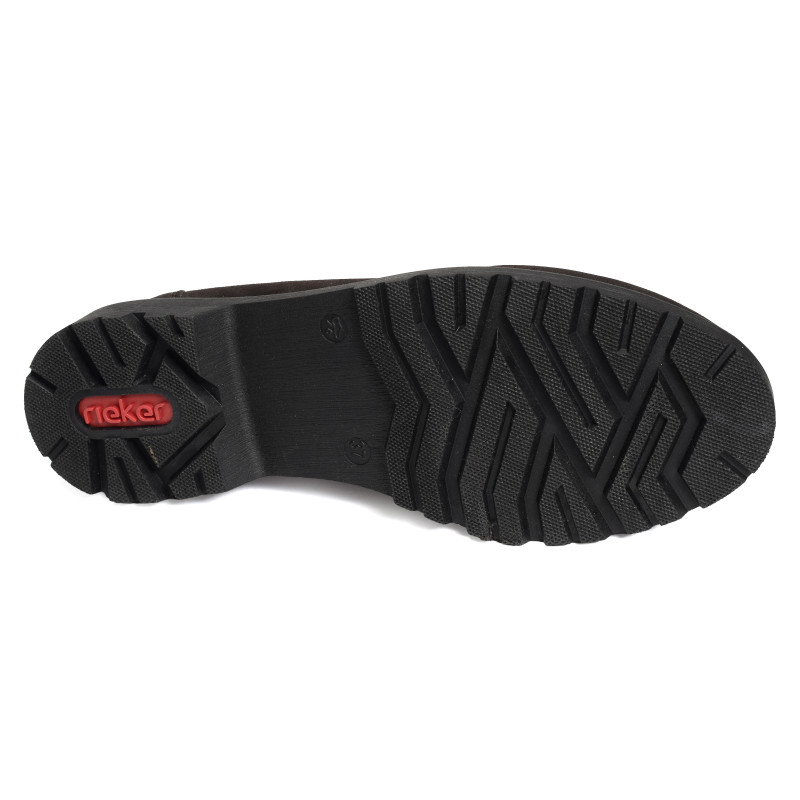 45553 Chocolat, Mocassins Rieker