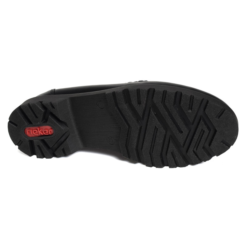 45553 Noir, Mocassins Rieker
