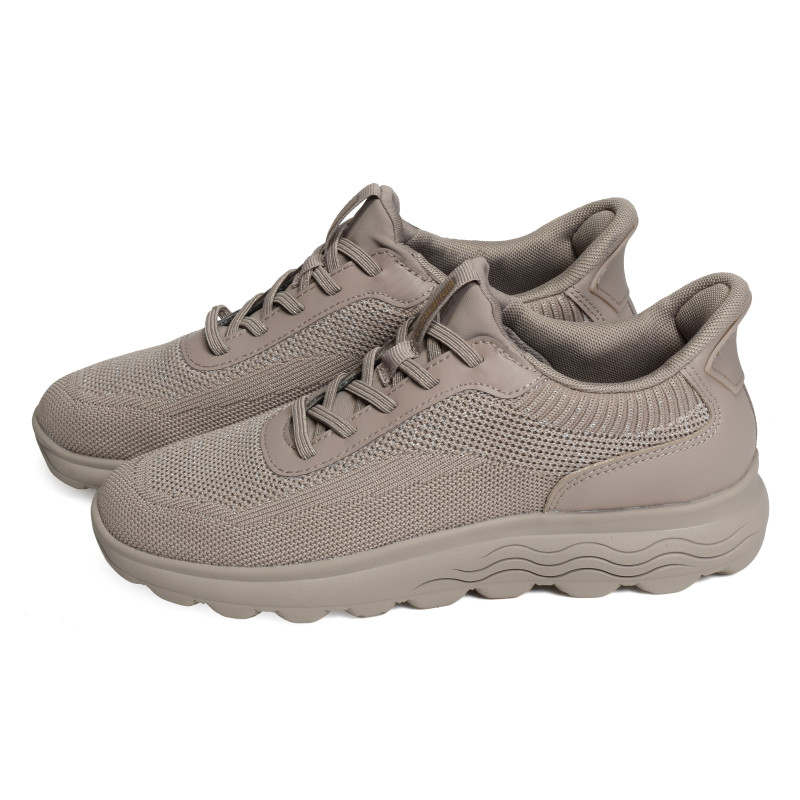 D SPHERICA PLUS Beige, Slip-On Geox