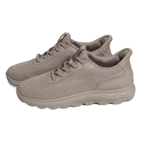D SPHERICA PLUS Beige, Slip-On Geox