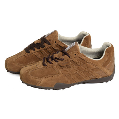 D SNAKE A Noisette, Sneakers basses Geox