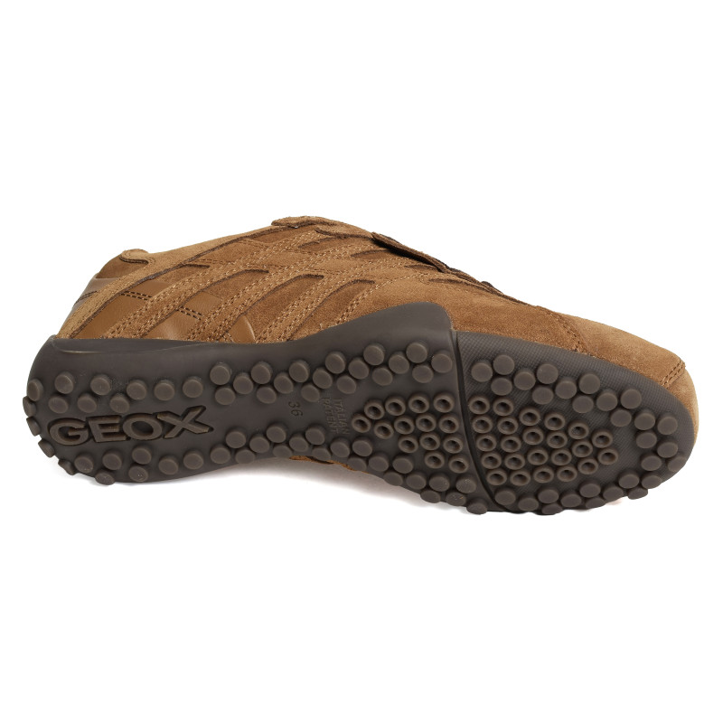 D SNAKE A Noisette, Sneakers basses Geox