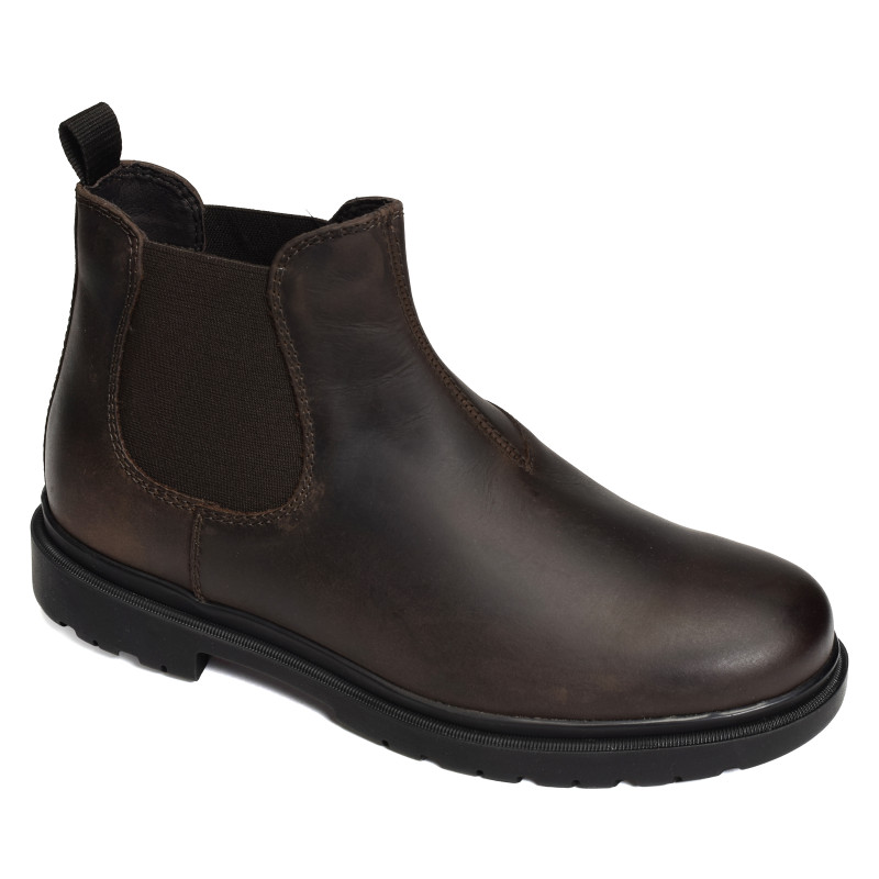 U ANDALO A Café, Chelsea boots Geox