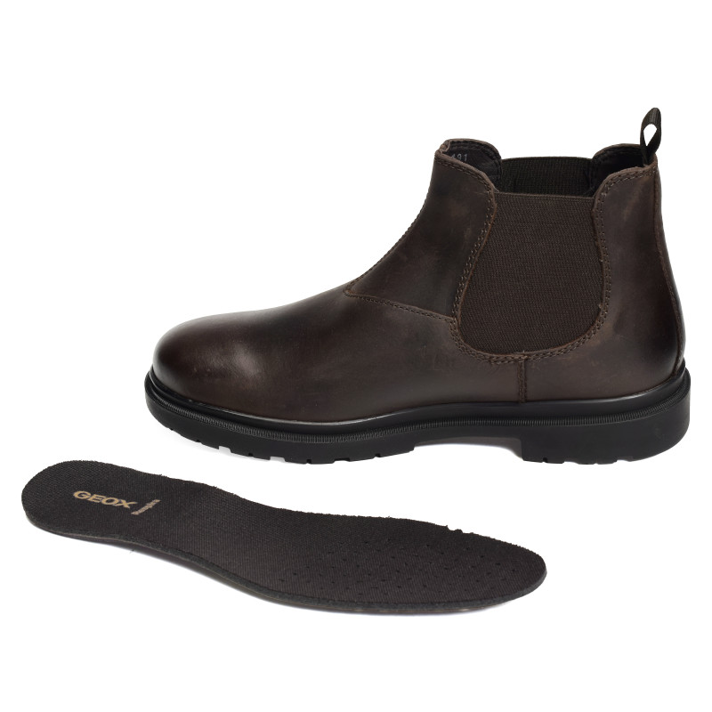 U ANDALO A Café, Chelsea boots Geox