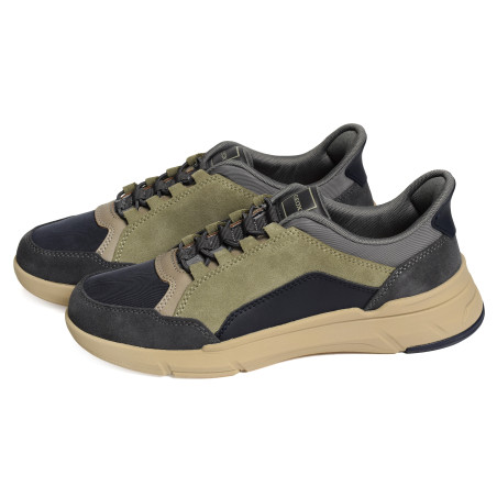 U VITTOUR PLUS Marine Kaki, Slip-On Geox