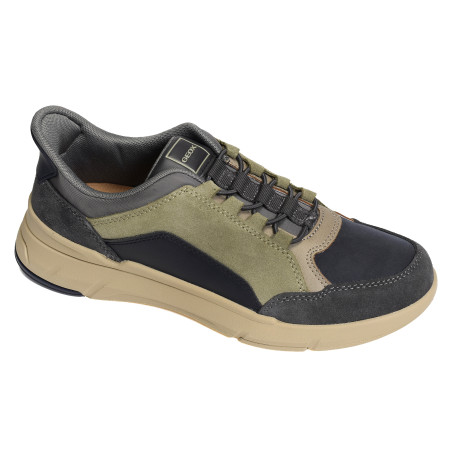 U VITTOUR PLUS Marine Kaki, Slip-On Geox