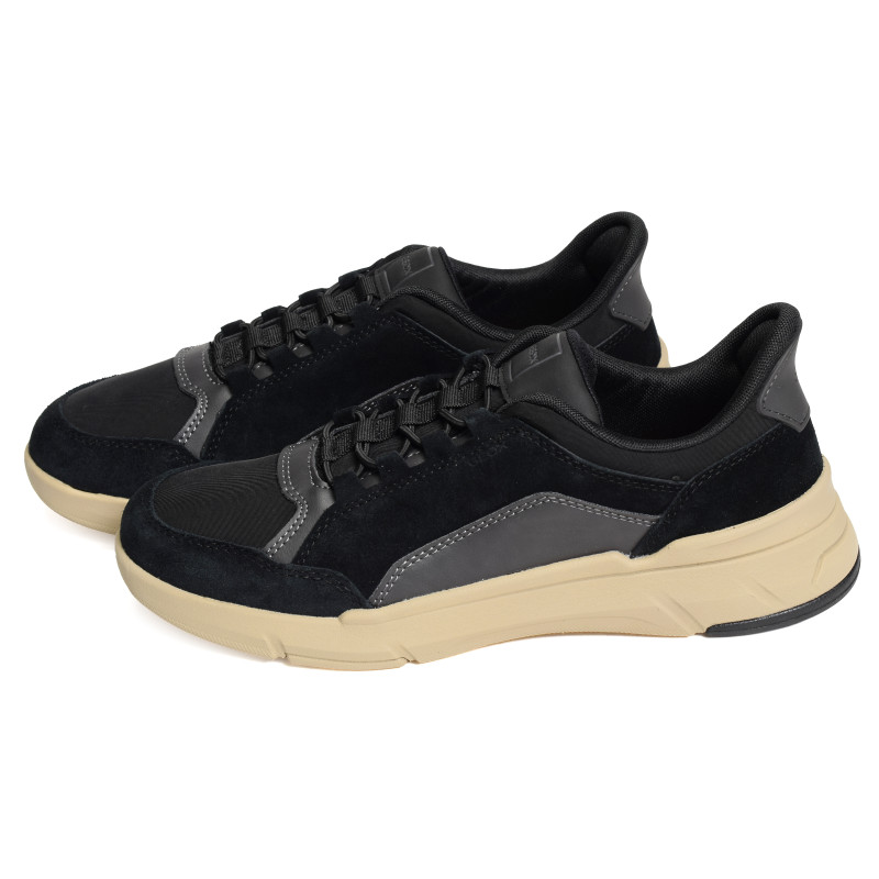 U VITTOUR PLUS Noir, Slip-On Geox