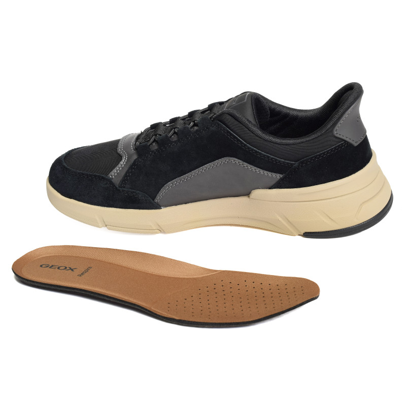 U VITTOUR PLUS Noir, Slip-On Geox